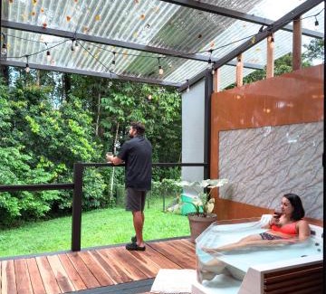 La Fortuna Casa | River Paradise Cabin with Private Jacuzzi