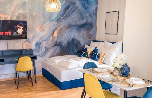 Niedergirmes Apartamento | River Prime Studio - 5min to HBF