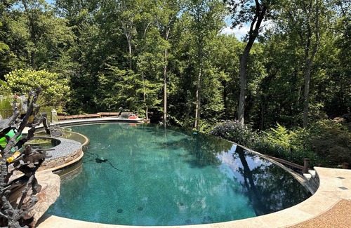 Fredericksburg Casa | "River Rock Villa: Privacy, Infinity Pool, River Hiking Where Luxury Awaits You"