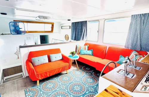 St. Augustine Alquiler De Eote | River View Houseboat in Downtown St.Augustine