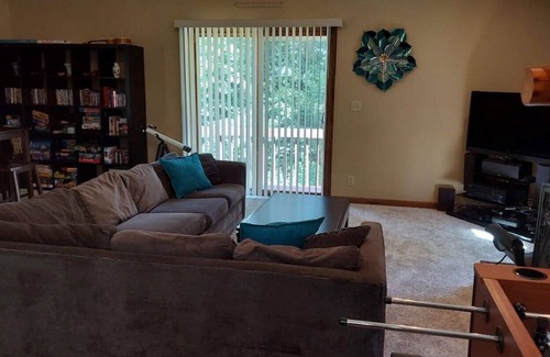 Grand Detour Casa | Riverfront 3 BR 2 BA Home on Private Wooded Lot