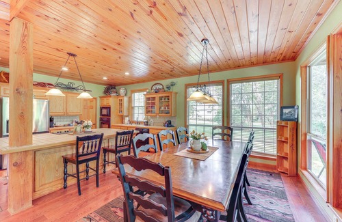 Caddo Gap Cabina | Riverfront Cabin on 2 Acres in Glenwood!