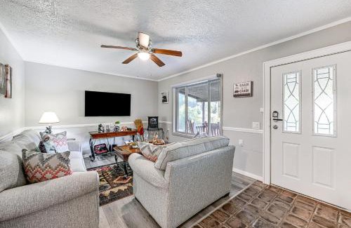 Tuckasegee Casa | Riverfront Cabin with Mtn Views in Tuckasegee!
