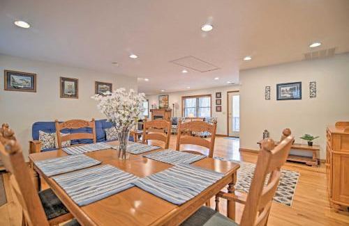 Elkins Casa | Riverfront Elkins Home with Fireplace and Deck!