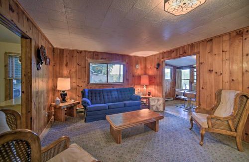Lake Luzerne Casa | Riverfront Escape with Dock 19 Mi to Saratoga!