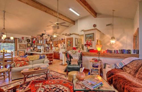 Mammoth Spring Casa | Riverfront Getaway with Treehouse, Fire Pit and Deck!