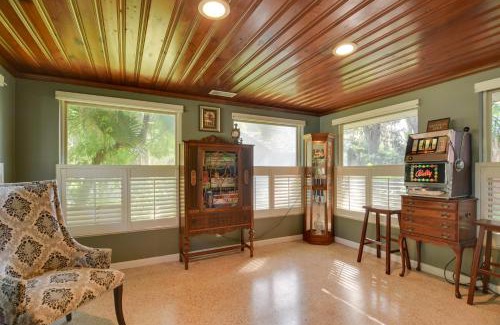New Port Richey Casa | Riverfront Getaway with Hot Tub and Game Room!