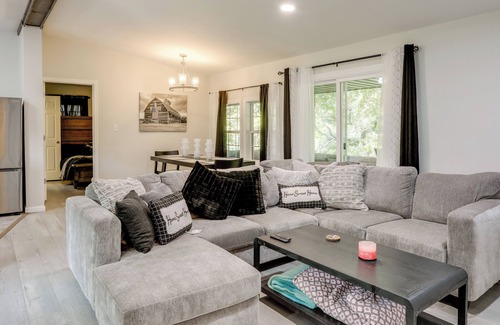 Cotter Casa | Riverfront Home w/Porches & Views in Cotter!