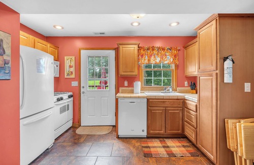 Winamac Casa | Casa frente al río con hermosas vistas del río Tippecanoe en Winamac, IN