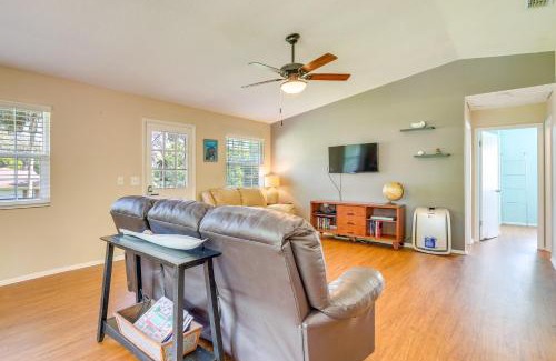 Crystal River Casa | Riverfront Inglis Duplex with Shared Dock and Fire Pit