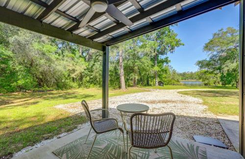 Foley Casa | Riverfront Magnolia Springs Cabin Rental with Grill