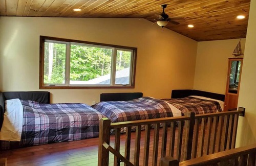 Wallace Casa | Riverfront Private Wooded 4-Season Cottage Retreat