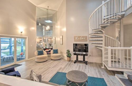Savannah Casa | Riverfront Savannah Getaway with Pool and Dock!