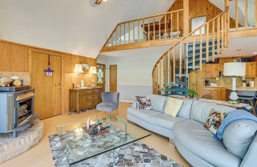 Shelby Casa | Riverfront Shelby Home w/ Private Boat Dock!