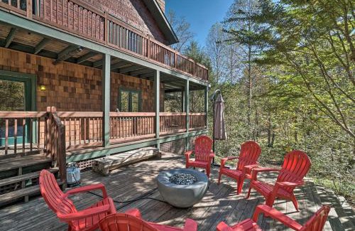 Lakemont Casa | Riverfront Tallulah Falls Cabin with Hot Tub!