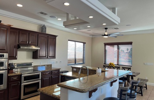 Parker Strip Casa | Riverfront with private dock, river views from every room & arcade games!