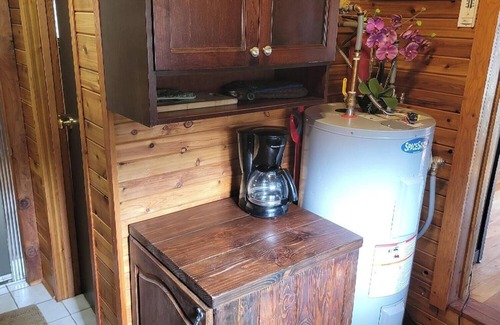 Beaverdell Cabina | Riverside Cabin with Wood Fired Sauna on the Kettle River. Pet friendly.