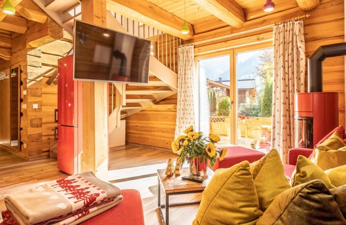 Kaprun Chalet De Esquí | Riverside chalet with sauna and terrace in Kaprun