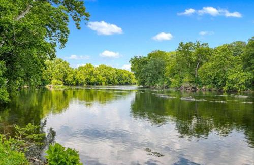 Luray Casa | Riverside Oasis with Stunning Views, Cozy Firepit!