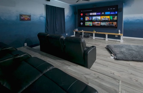 Dennis Casa | Riverside Retreat - Modern, Sleeps 19, Large Groups, Cinema, Dock, Firepit
