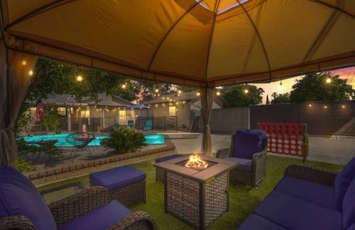 Riverside Casa | Lowest Price in Town! Heated Jacuzzi - Firepit - Games