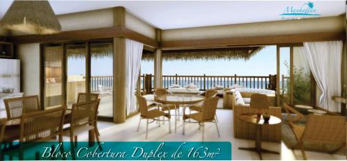 Loteamento Rota do Mar Apartamento | Riviera Beach Place And Manhattan Golf Residence Up to 6 Adults and 3 Children