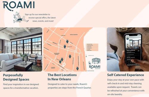 Arts/Warehouse District Apartamento | Roami at The Lola Near Bourbon St 3BR #50