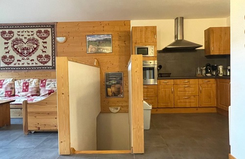 Laveissiere Apartamento | Rocher du Cerf, skis aux pieds, 3 ch,2 sdb