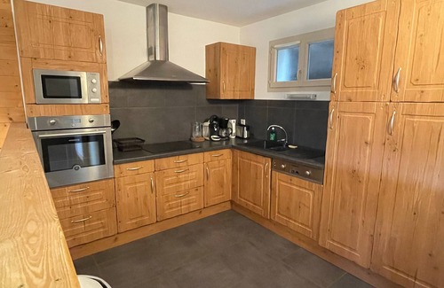 Laveissiere Apartamento | Rocher du Cerf, skis aux pieds, 3 ch,2 sdb