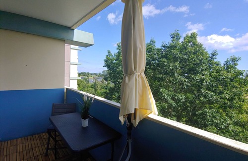 Schonberg Apartamento | Rocksteins Nr. 2 - cozy vacation apartment, close to the beach, the Baltic Sea on the horizon