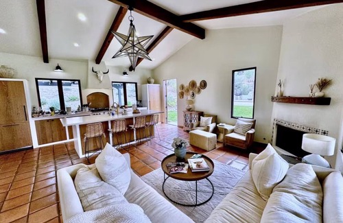 Ballard Casa | Rolling Ranch, Luxury Vineyard Retreat with Pool & Spa on 10 Acres