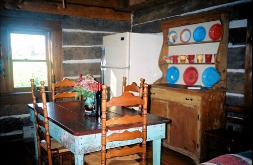 Buena Vista Cabina | Auténtica cabaña de troncos en 250 acres con fabulosas vistas de 360 Mtn