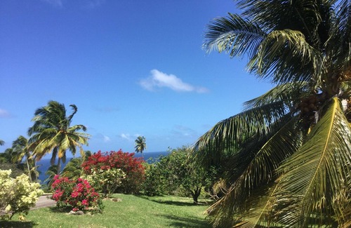 St. Patrick Cabaña | Romántica cabaña con fabulosas vistas sobre el mar Caribe a las islas