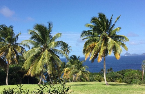 St. Patrick Cabaña | Romántica cabaña con fabulosas vistas sobre el mar Caribe a las islas