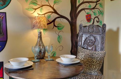 Alport Casa | Romantic four poster Cottage private outdoor Hot Tub & Sauna at Harthill Hall plus private daily use of indoor pool and sauna 1 hour per day