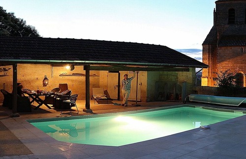 Pujols Villa | Disfrutar de vistas panorámicas, piscina y el paraíso! Nr St Emilion, adyacente a la antigua abadía