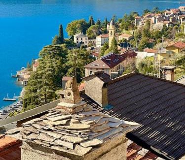 Laglio Casa | Romantic home stone with amazing view lake of Como and Oleandra