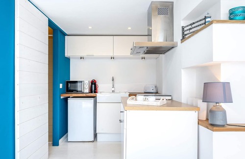 Costa Dorada Apartamento | Romántico loft ideal parejas con vistas al mar