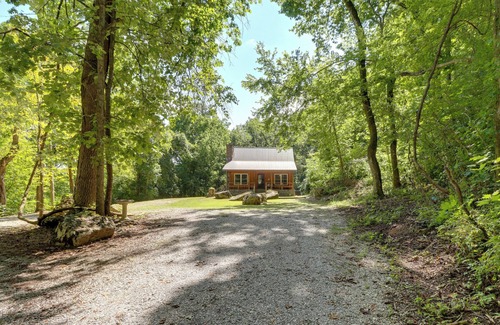 Mountain View Cabaña | Romantic Mountain View Cabin Rental Near Downtown!