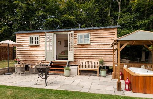 Crediton Chalet De Esquí | Romantic Shepherds Hut, Devon with outside bath