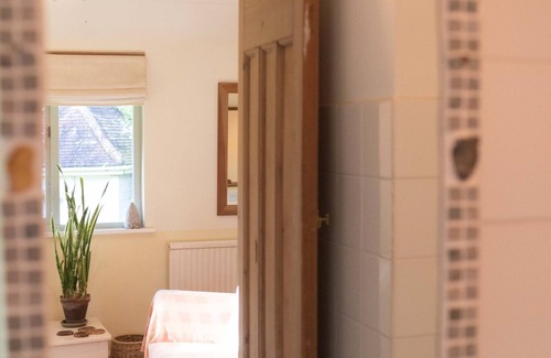 Buckfastleigh Cabaña | Romántico soleado sur de Devon Lodge Jardín + wifi conjunto de jardines y bosques