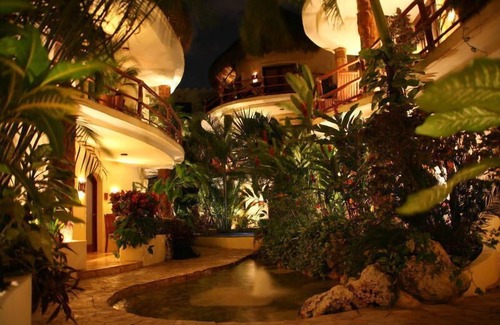 Centro de Playa del Carmen Villa | Romántica con jacuzzi privado inmejorable ubicación en Playa del Carmen
