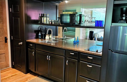 Sandisfield Casa | Romantic weekend getaway for two! featuring a fireplace and hot tub,