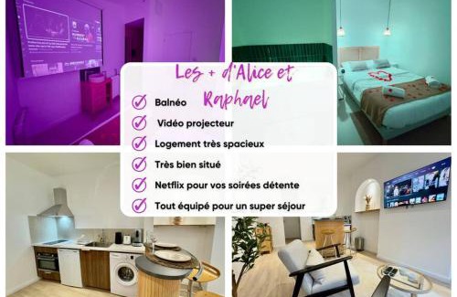 Saint-Jacques - Saint-Roch Apartamento | Romantique Room - Cinéma - Netflix - St Roch