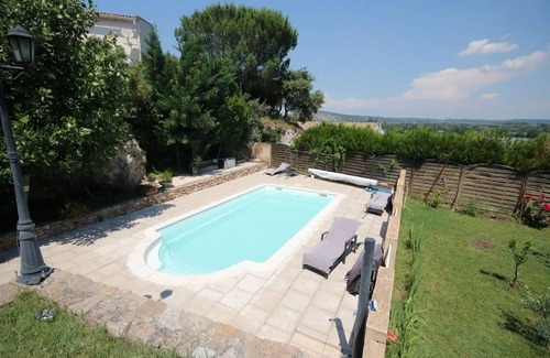 Saint-Etienne-des-Sorts Casa | Rona, Comfortable house with views of the Rhone