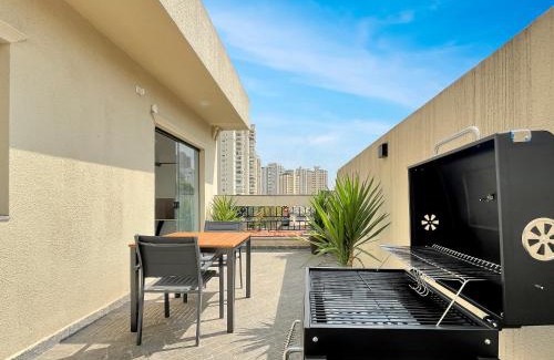 Sao Paulo Apartamento | Roof Barbecue Home Office CGH