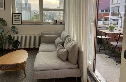 Kunstenkwartier Apartamento | Rooftop Appartement Centrum Gent met Terras en Zicht op het Water