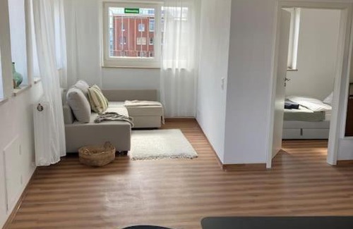 Vorstadt Apartamento | Rooftop mit Fördeblick, zentral & nah am HBF