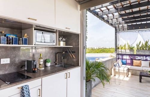 Ek Balam Village Apartamento | Rooftop Suite with Private Pool and Jungle View