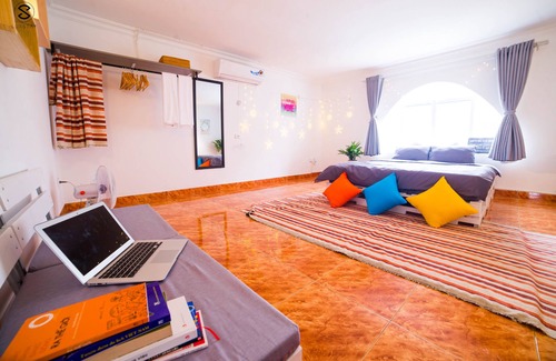 Nhat Tan Casa | Habitación en la azotea y vintage para pareja - Em Am Homestay Ha Noi